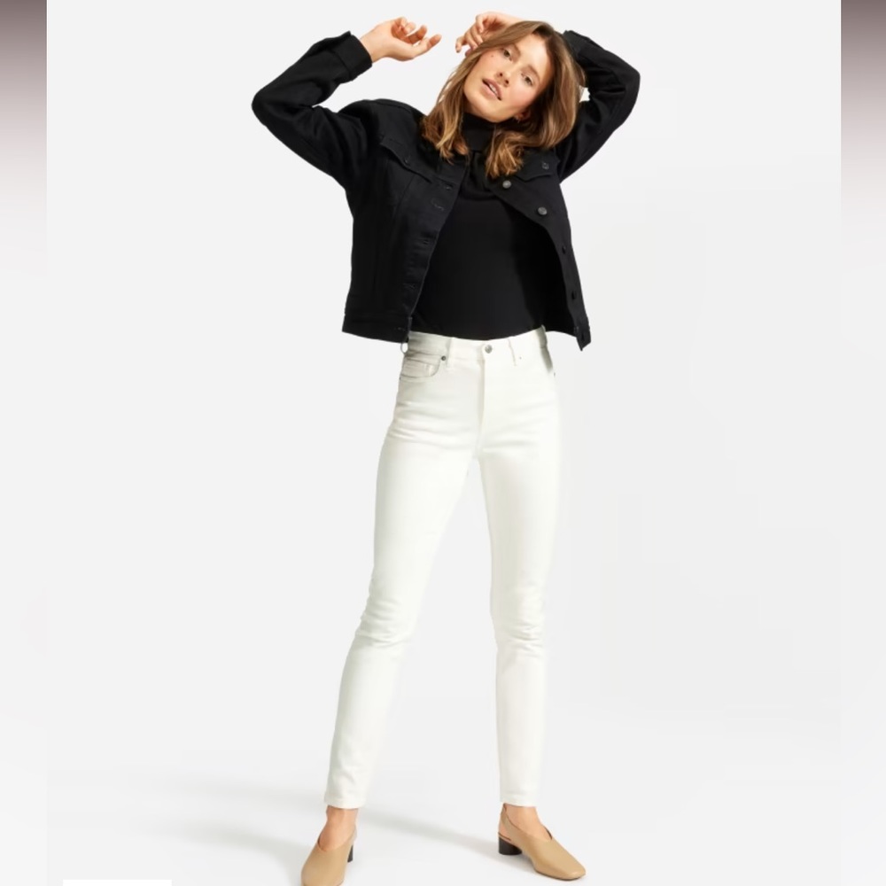 Everlane high rise skinny jeans